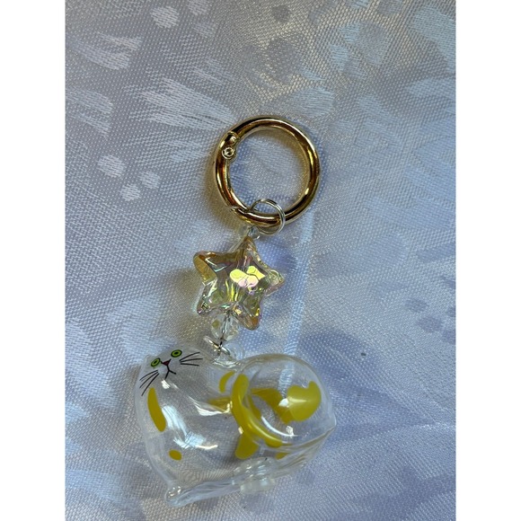 Cat-shaped Bag Charm/Key Chain - Picture 3 of 6